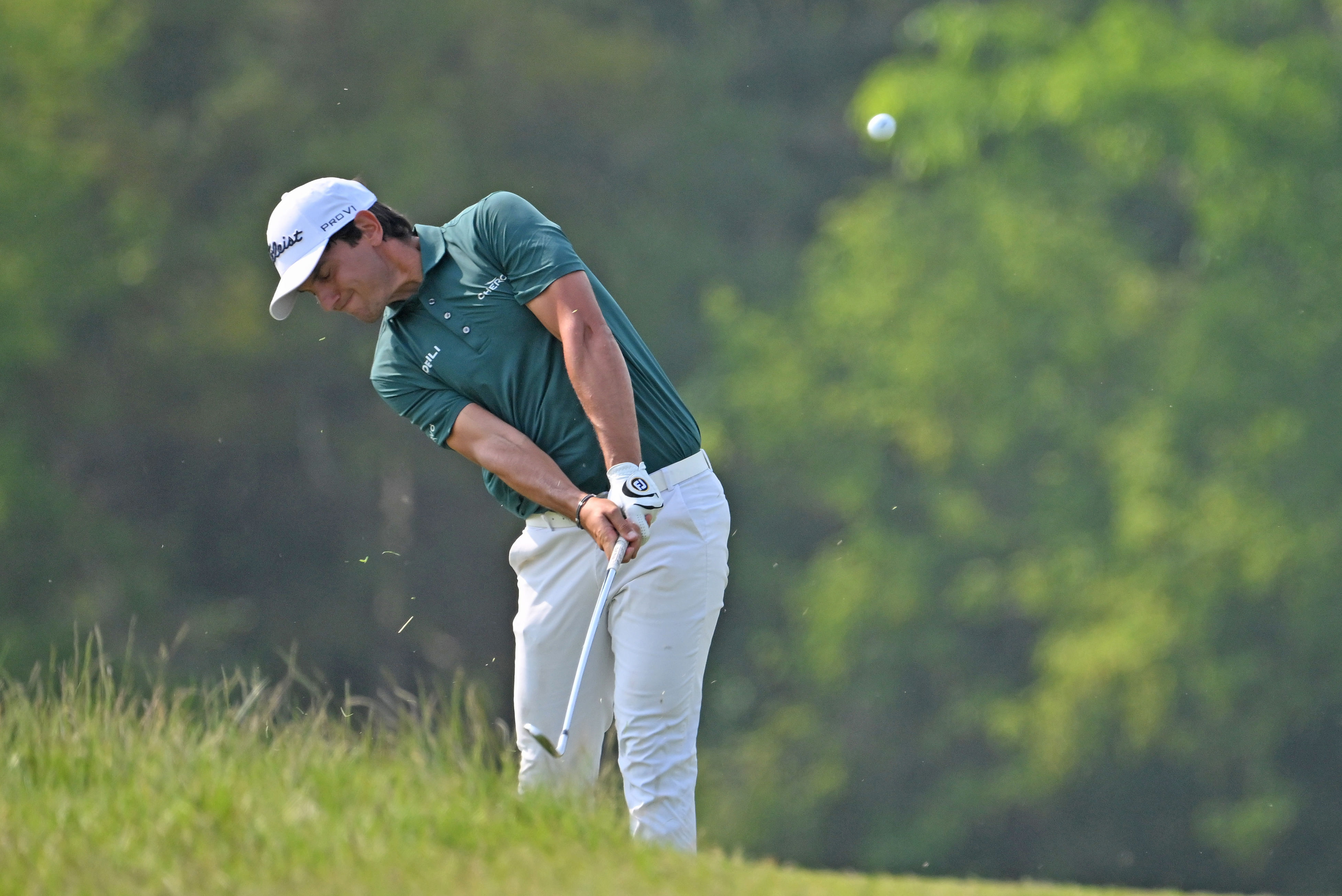 Matteo Manassero at the RBC Canadian Open (Image via Imagn)